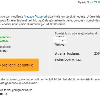 Amazon.tr'de İptal Edilen Sipariş Ve Yetersiz Müşteri Hizmetleri