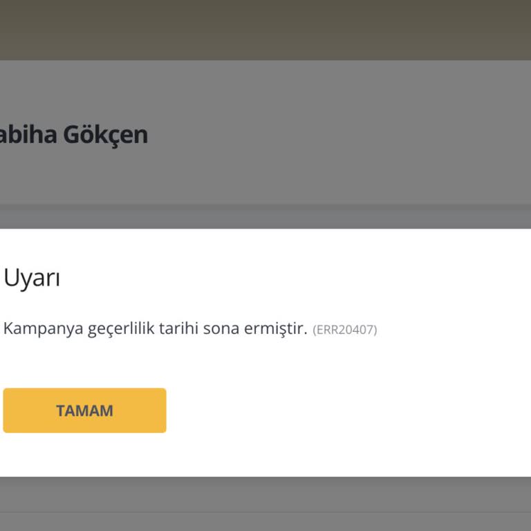 Pegasus Hediye Biletimi Vermiyor