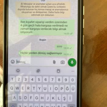 Geciken Kargo Ve İletişim Sorunu