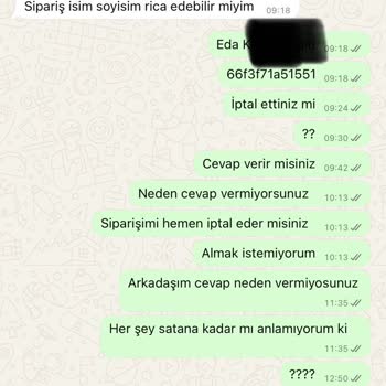 Sipariş İptali Ve Kargolama Sorunları: İlgisiz Müşteri Hizmetleri