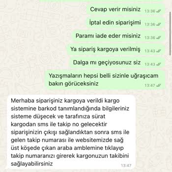 Sipariş İptali Ve Kargolama Sorunları: İlgisiz Müşteri Hizmetleri