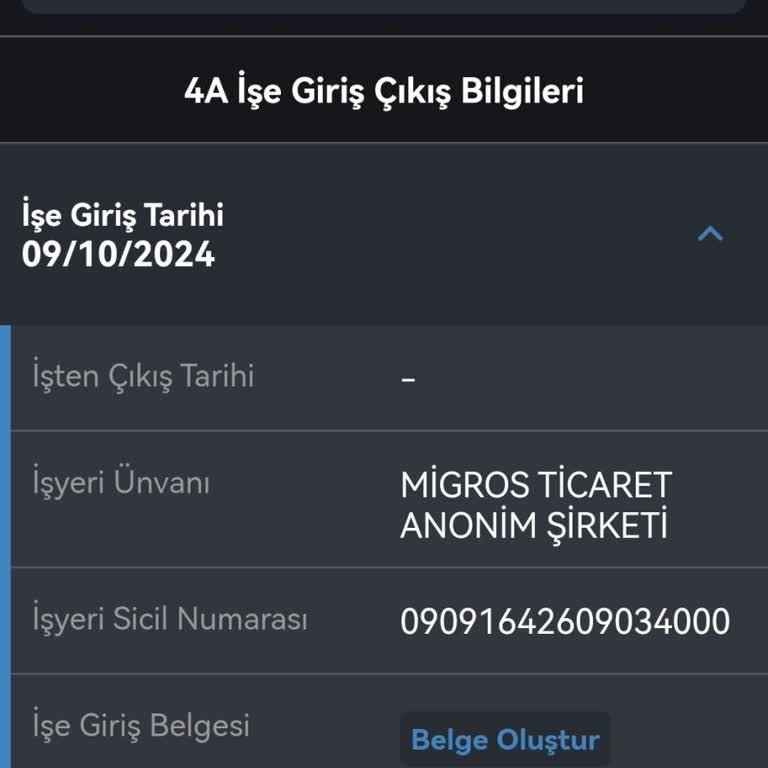 Yanlış Çalışan Kaydı Nedeniyle Yaşanan Mağduriyet