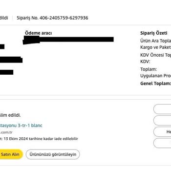 Amazon'dan Alışverişte İade Sorunu: Fiyat Farkı Hala Geri Ödenmedi