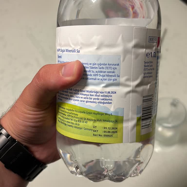 Incorrect Production Date on Hipp Mineral Water Purchased for My Child’s Health