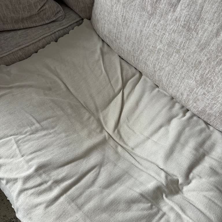 Ashley Furniture Couch Cushions Sagging Within a Year, Poor Customer Support
