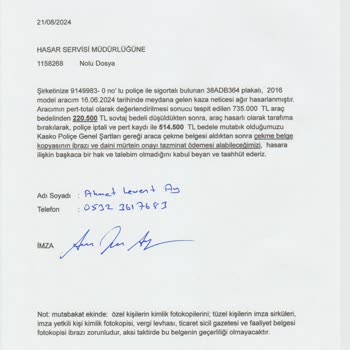 Aveon Global Sigorta İle İletişim Ve Ödeme Sorunları