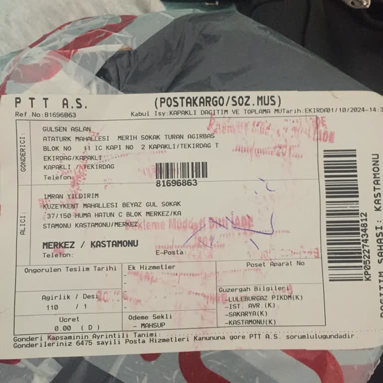 Kargo İadesinde Ücret Kesintisi Ve İletişim Sorunu