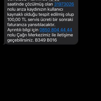 Haksız Servis Ücreti Ve Çözülemeyen Bağlantı Sorunları