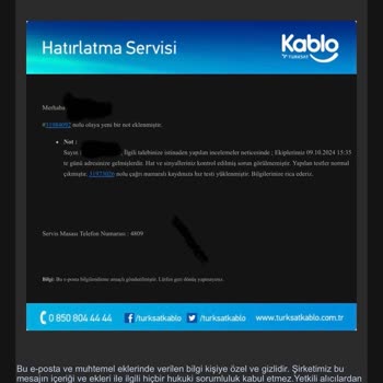 Haksız Servis Ücreti Ve Çözülemeyen Bağlantı Sorunları