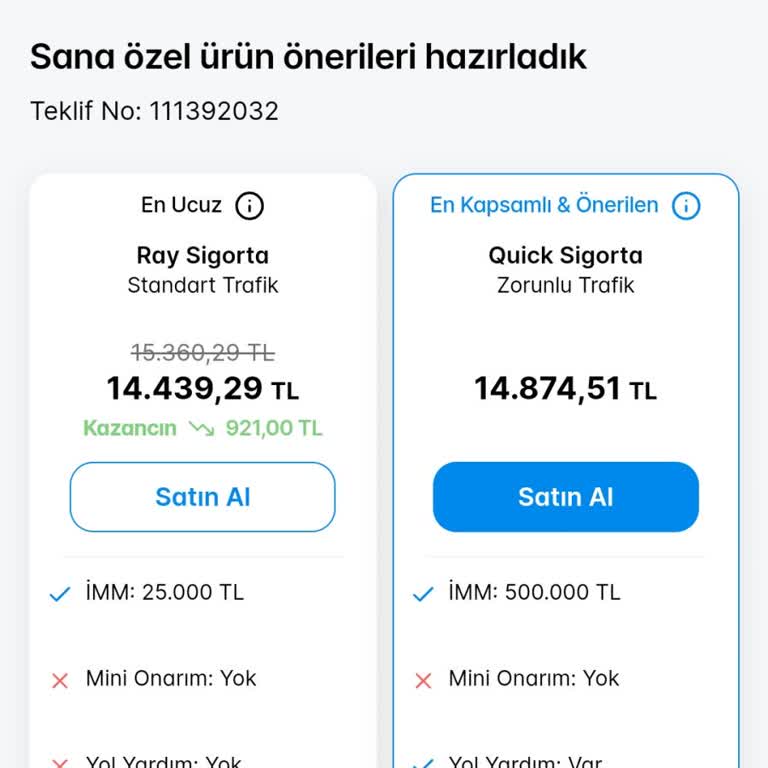 Sigorta Poliçesinde Anlık Fiyat Artışı Ve Güvensizlik