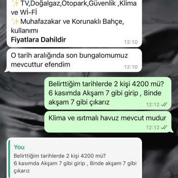 Rezervasyon Sürecinde Yaşanan Sorunlar Ve Kaybolan Para