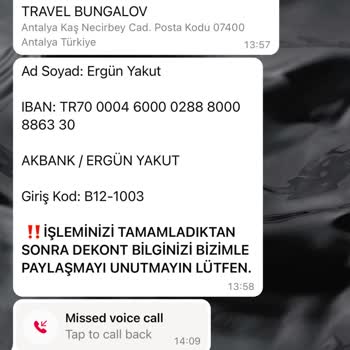 Rezervasyon Sürecinde Yaşanan Sorunlar Ve Kaybolan Para