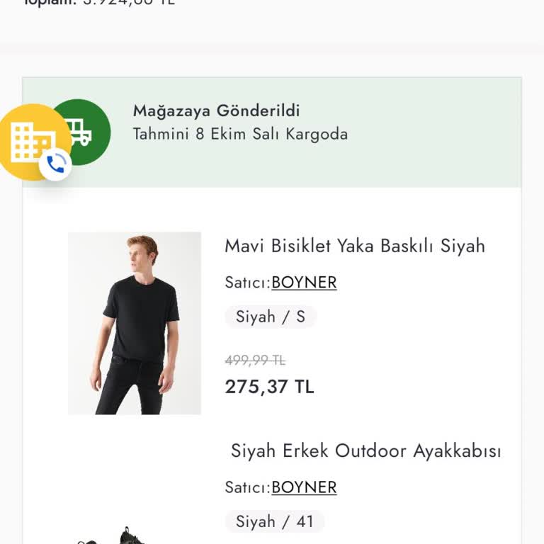 Boyner Siparişlerinde Gecikme Ve İlgisiz Müşteri Hizmetleri