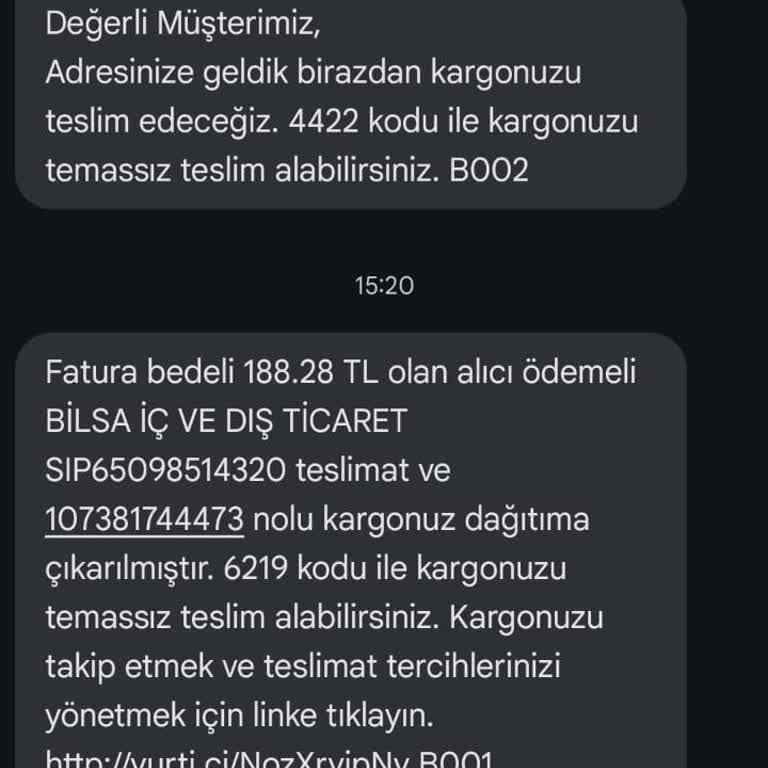 Kargo Ücreti Şoku!