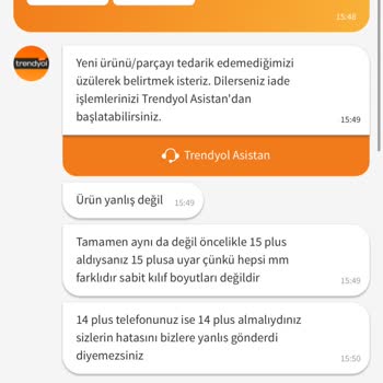 Satıcı Hatasını Kabul Etmiyor Ve Tehdit Ediyor