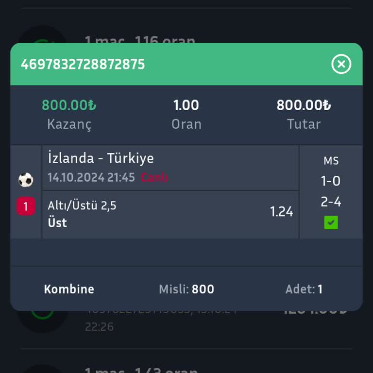 Kazanan Kuponun Ödemesi Yapılmadı