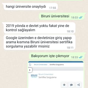 Kayıp Sertifika Ve İletişim Sorunları
