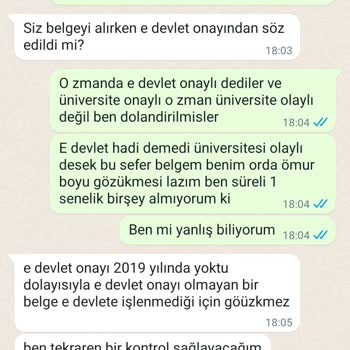 Kayıp Sertifika Ve İletişim Sorunları