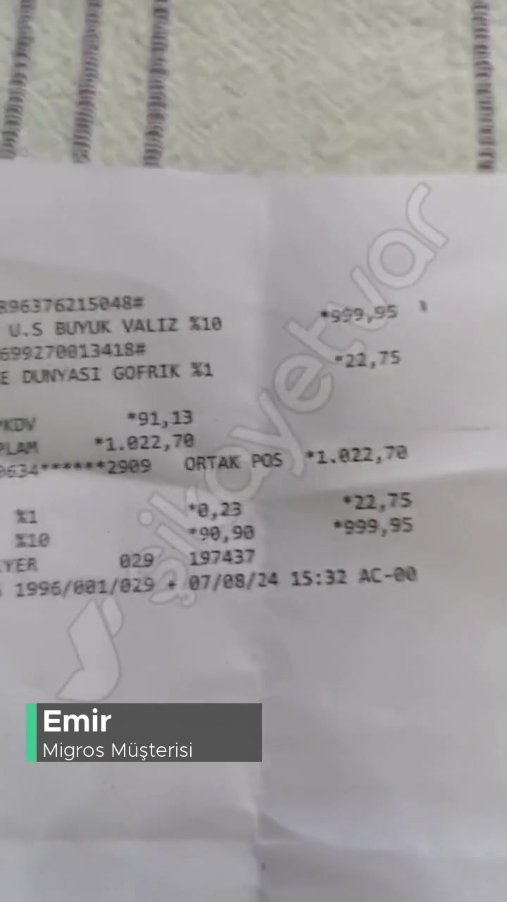 Migros Alınan Bavulun Kalitesiz Çıkması! videonun kapak resmi
