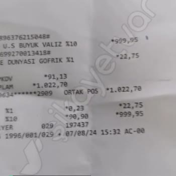 Migros Alınan Bavulun Kalitesiz Çıkması!