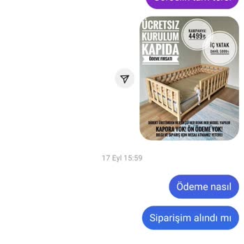Fatura Verilmeyen Yatak Siparişi