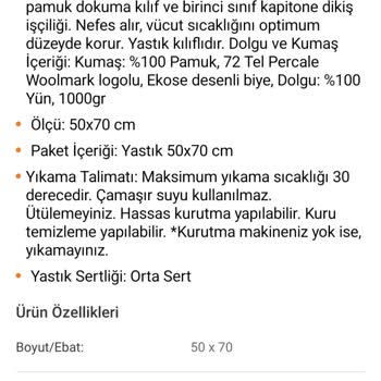 Trendyol'dan Alınan Yastıkların Yıkama Sonrası Hayal Kırıklığı