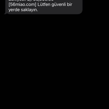 Yanlış Hesap Bilgisi Ve İstenmeyen Mesaj Sorunu