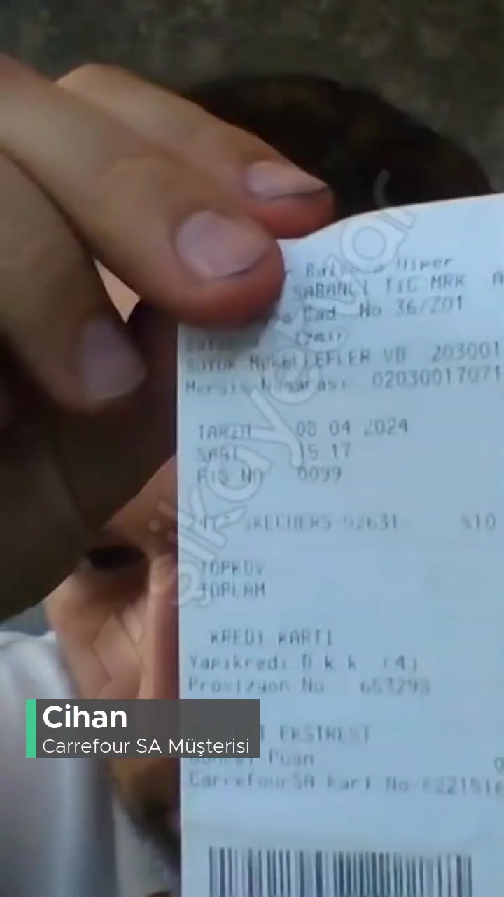 Carrefour SA Sattığı Ürünlerin Arkasında Durmuyor! videonun kapak resmi