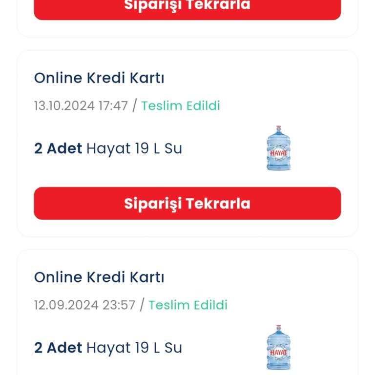 Teslim Edilmeyen Su Siparişi Ve İlgisiz Müşteri Hizmetleri