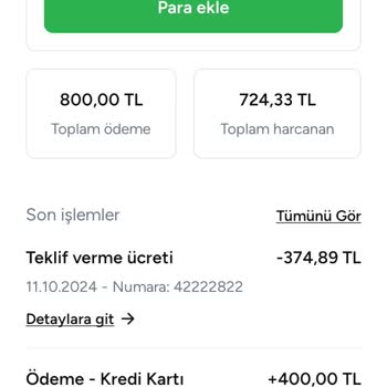 Armut Uygulamasında Teklif Ve Hizmet Görüntüleme Sorunu