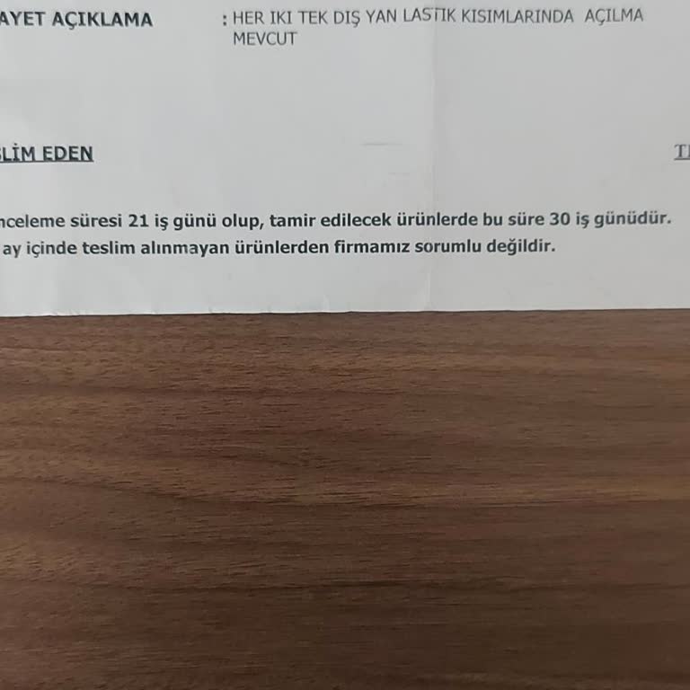 Ayakkabı Dünyası'nda Kalitesiz Ürün Ve Yetersiz Müşteri Hizmeti