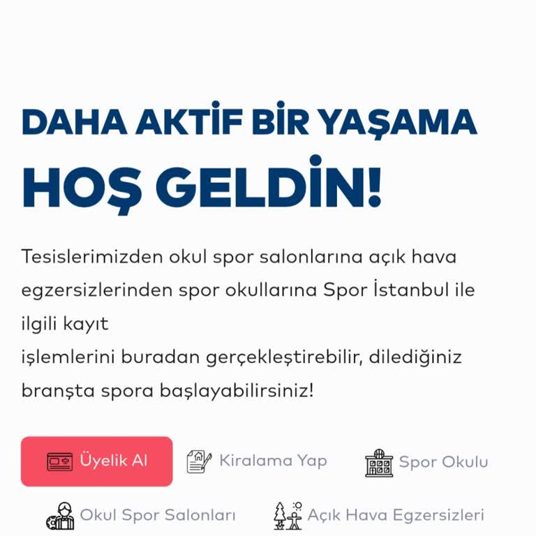 İBB Spor Uygulamasında Anket Sorunu Ve Destek Beklentisi