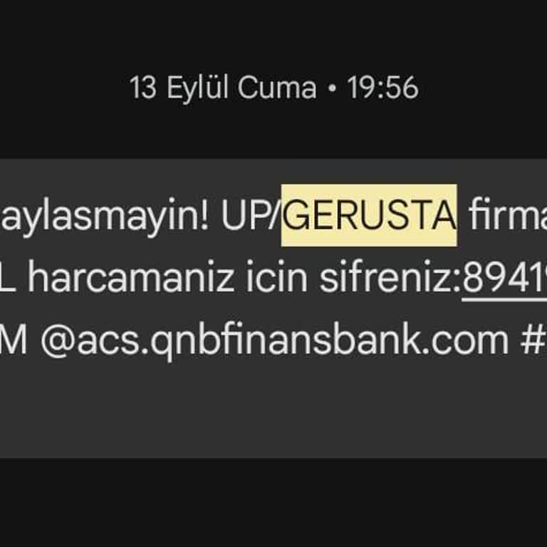 Gerusta Bir Aydır Bekleyen Sipariş Ve İletişim Sorunları