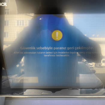 ATM'de Alıkonulan Para Ve Çözüm Arayışım