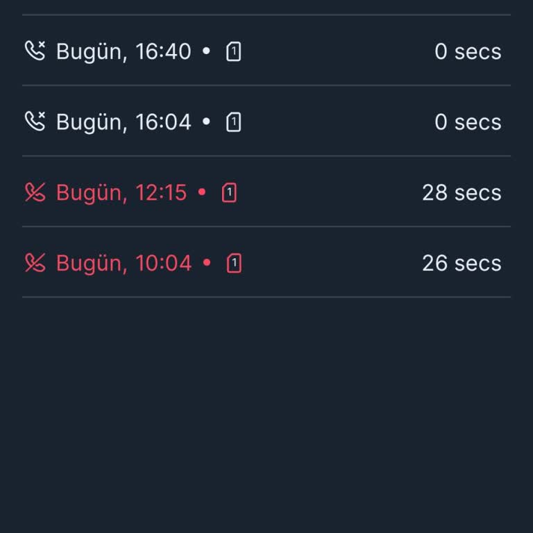Turkcell Hattında Israrcı Aramalar