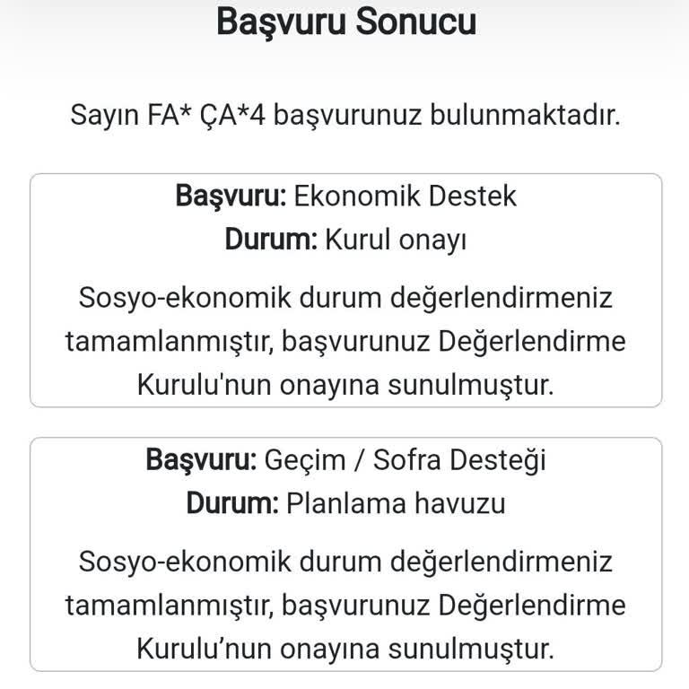9 Aydır Bekleyen Yardım Talebi: Geçim Sofra Mağduriyeti