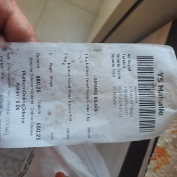 Eksik Gelen Kıyma Siparişi Hayal Kırıklığı