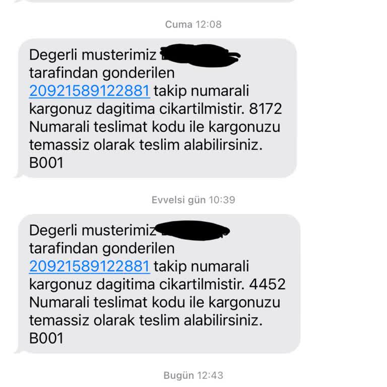 Teslimat Gecikmesi Ve İletişim Sorunu
