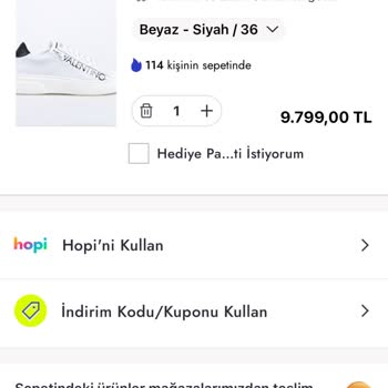 Sepette İndirim Fiyatı Ve Hopi Kampanyası Sorunu