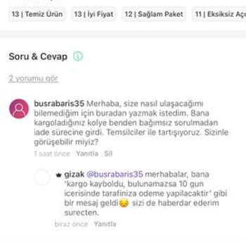 Yanlış İade Süreci Ve Alıcı Koruma Paketi Sorunu