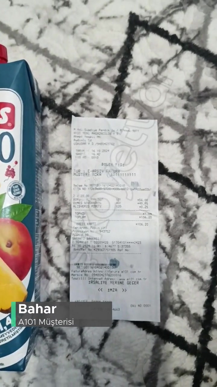 A101 Dimes Karışık Meyve Suyu Bozuk Çıktı! Kabul Etmiyor! videonun kapak resmi