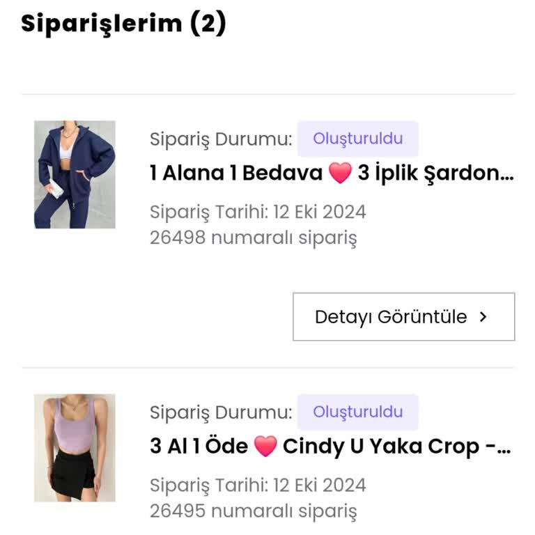 Ürünler Kargoya Verilmedi, İletişim Kurulamıyor