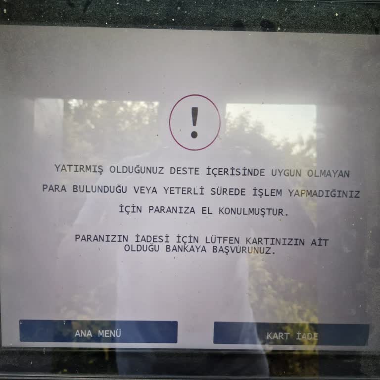 İş Bankası Acil İhtiyaç: Bankamatikte Sıkışan Para Sorunu