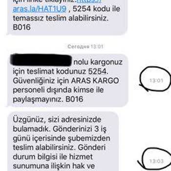 Aras Kargo Teslimatında Kapıda Kalan Paket Sorunu