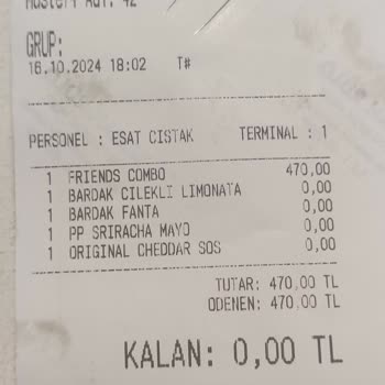 Yanlış Soslar Ve Başarısız Müşteri Hizmetleri