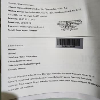 Homend Garanti Süreci Mağduriyeti