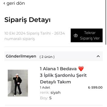 Geciken Sipariş Ve Yanıtsız İletişim