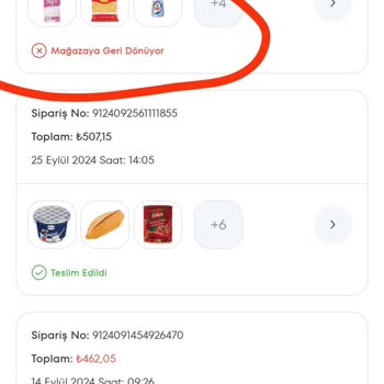 A101 Kapıda Sipariş İptali Ve Para İadesi Sorunu