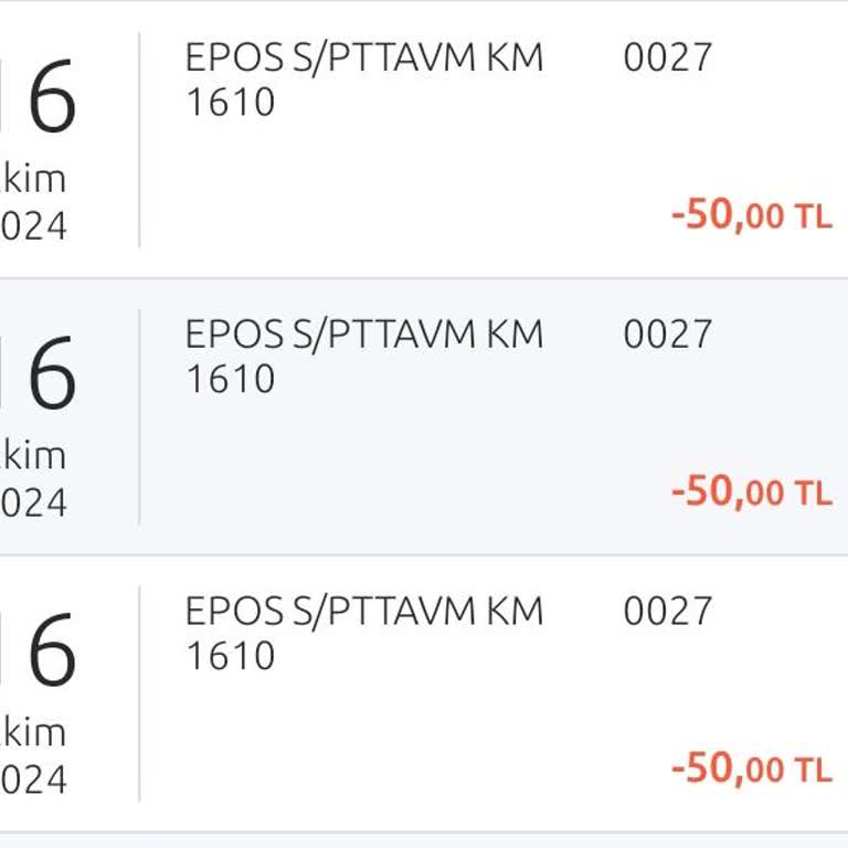 Epttavm PTT Araç Sorgulama Hatası Ve Ücret Kesintisi