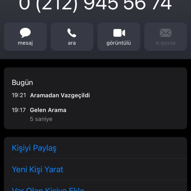 Bilinmeyen Numaradan Arama Ve Olası Usulsüzlük Endişesi